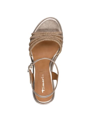 Tamaris Sandalette in BRONCE