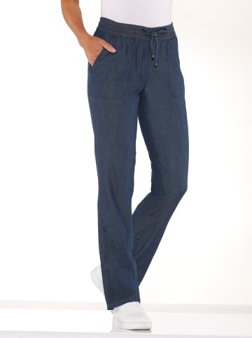 Sieh an! Schlupfjeans in blue-stone-washed