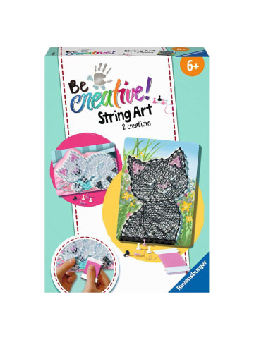 Ravensburger Bastelprodukte BeCreative String Art Cats 6-99 Jahre in bunt