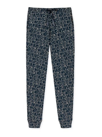 Schiesser Pyjamahose 95/5 in Dunkelblau