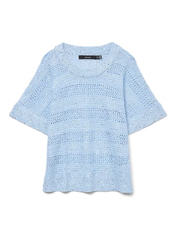 Vero Moda Strickpullover in Airy Blue