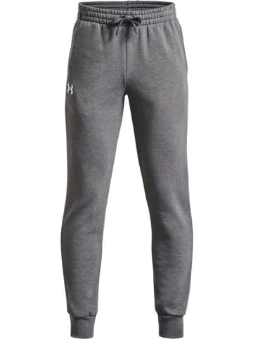 Under Armour Kinder Trainingshose "UA Rival Fleece Joggers" in Grau