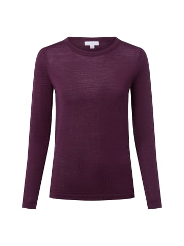 brookshire Pullover in aubergine - 0009