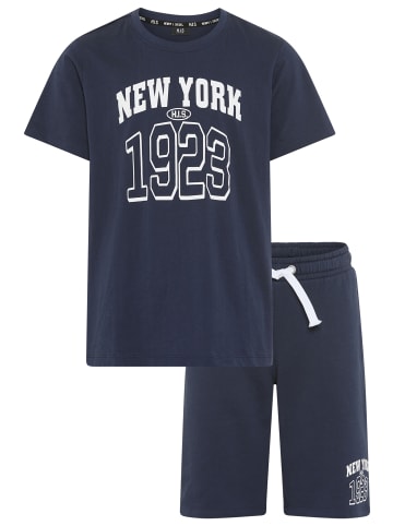 H.I.S. Shirt & Hose in marine