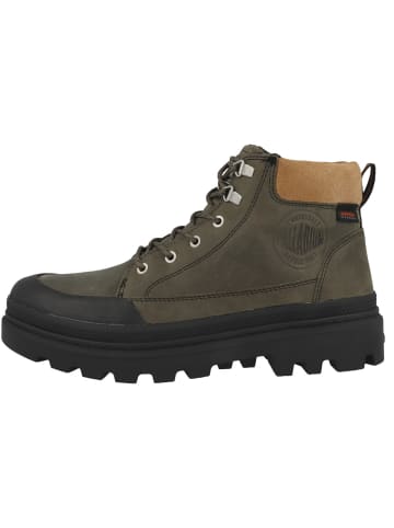 Palladium Schnürboots Pallatroopercuff WP+ XT in dunkelgruen