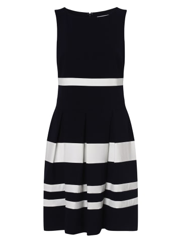 Ambiance Kleid in marine weiß - 0001