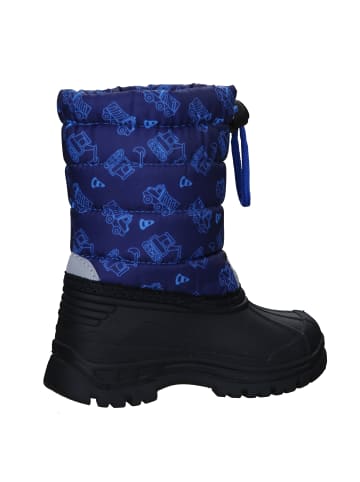 Playshoes Winter-Bootie Verkehr in Marine