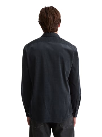 Marc O'Polo Cord-Hemd shaped in Dark Navy