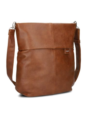 Zwei Mademoiselle.M Umhängetasche 35 cm in cognac