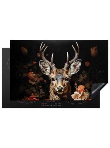 KitchenYeah Herdabdeckplatte Hirsch Induktionskochfeldschutz, Kochfeldschutzmatte