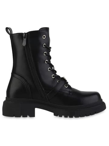 VAN HILL Schnürstiefeletten Esme in Schwarz