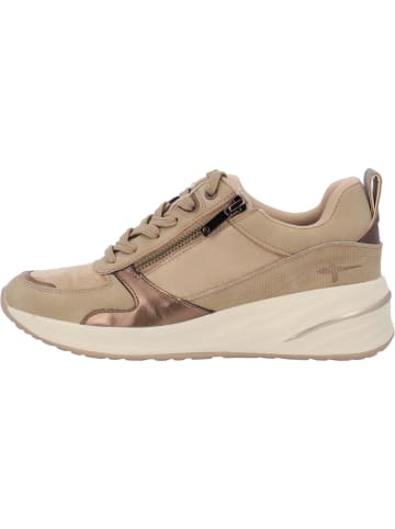 Tamaris Schnürschuhe in Beige