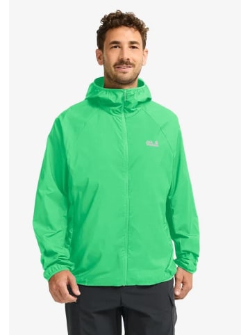 Jack Wolfskin Softshell / Windstopper in grün