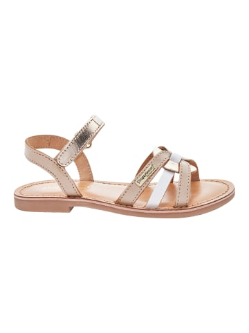 Les Tropéziennes par M Belarbi Badalia Kindersandalen aus Leder Beige