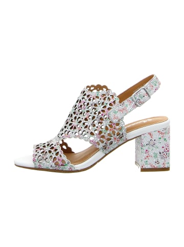Maciejka Schaftsandalen in Weiß