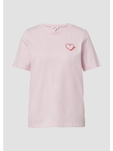 s.Oliver T-Shirt in 41D7_zartrosa