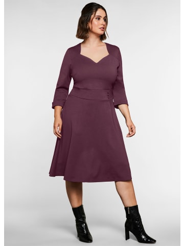 sheego by Joe Browns Cocktailkleid in burgund