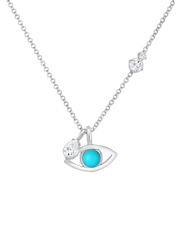 Elli Halskette 925 Sterling Silber Evil Eye in Silber