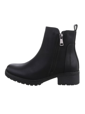 Ital-Design Stiefelette in Schwarz