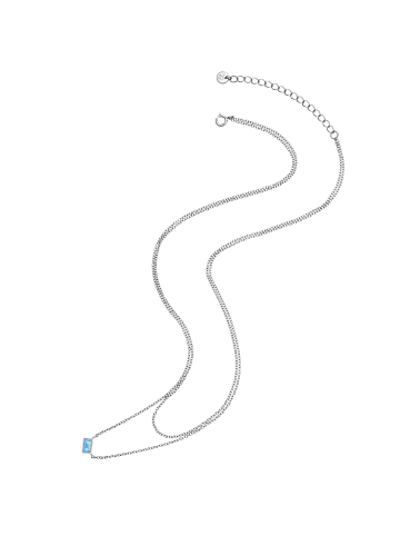Glanzstücke München Halskette Sterling Silber Zirkonia in silber