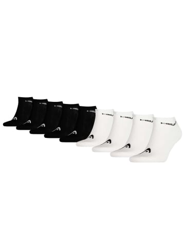 HEAD Socken 9er Pack in Schwarz/Weiß