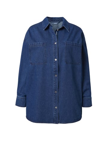 Studio Untold Hemdbluse in dark blue denim