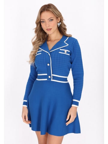 faina Women Cardigan in blue
