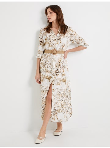 KOTON Kleid in Braun Gemustert