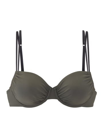 s.Oliver Bügel-Bikini-Top in khaki