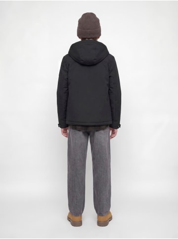 JACK & JONES Junior Parka Winterjacke Jjewolf in black