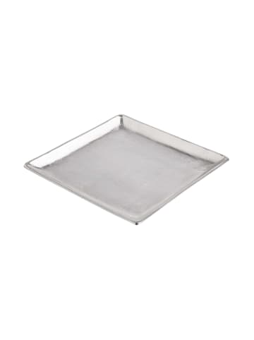 Butlers Deko-Platte L 20 x B 20cm BANQUET in Silber