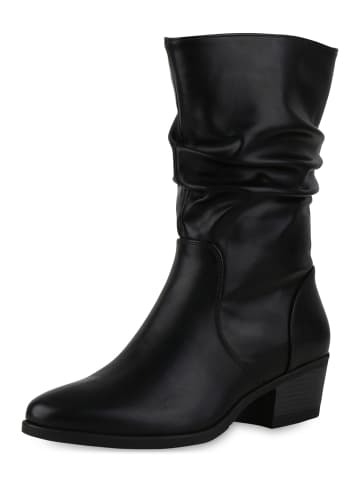 VAN HILL Klassische Stiefel Serenity in Schwarz