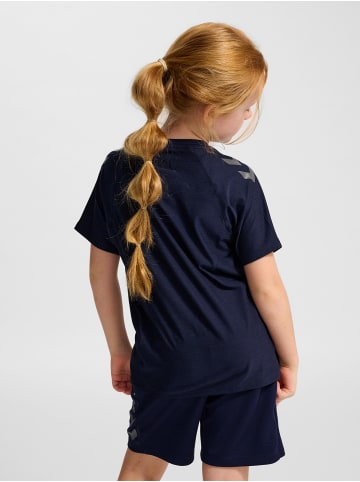 Hummel T-Shirt Hmlcima Kinder in MARINE MELANGE