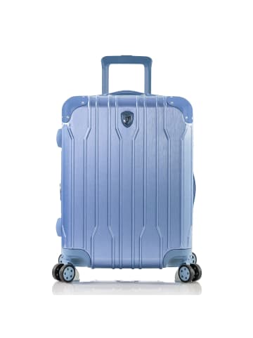 Heys Xtrak 4 Rollen Kabinentrolley S 55 cm mit Dehnfalte in icy blue