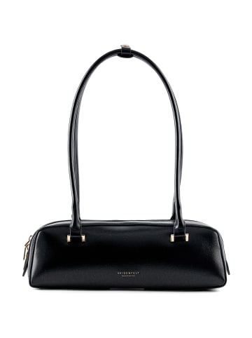 Seidenfelt Alunda Schultertasche 32 cm in glossy black
