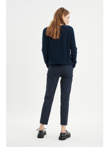 InWear Pants Suiting Zella Gerade Passform in Marine Blue