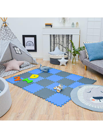 LittleTom Baby Spielmatte Mila 18-tlg. im zwei Farben Mix