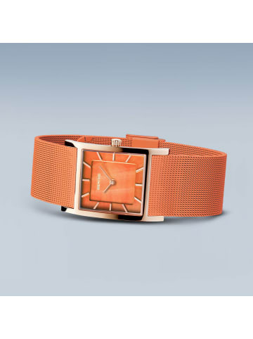 Bering Analoguhr für Damen in orange