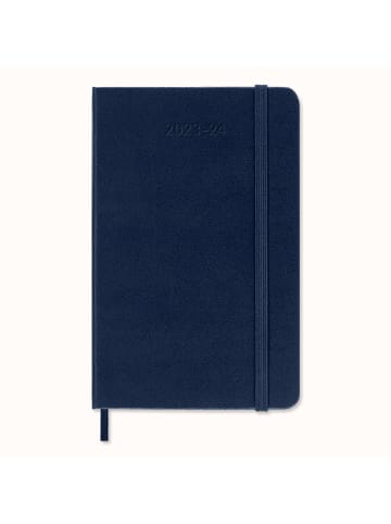 Moleskine 18 Monate Wochen Notizkalender 2023/2024 in Saphir