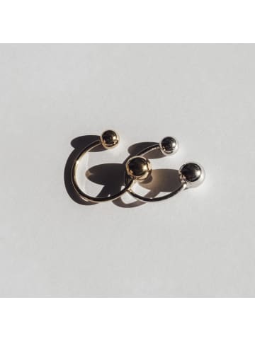 Liebeskind Berlin Ring Steel Ball in silber