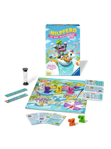 Ravensburger Partyspiel Das Nilpferd in der Achterbahn Kids - Kinderspiel ab 7 Jahre 7-99 Jahre in bunt