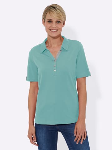 WITT WEIDEN Poloshirt in aqua