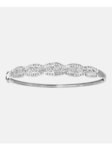 Diamant L'éternel Armreif aus 375 Weißgold mit 0.50 Karat Diamant