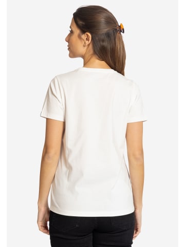 elkline T-Shirt Sausewind in white