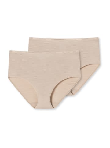 Schiesser Midislip 2er-Pack Modal Essentials in Sand