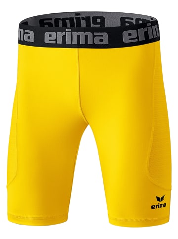 erima Unisex Erwachsene Elemental Tight, Tights kurz in gelb