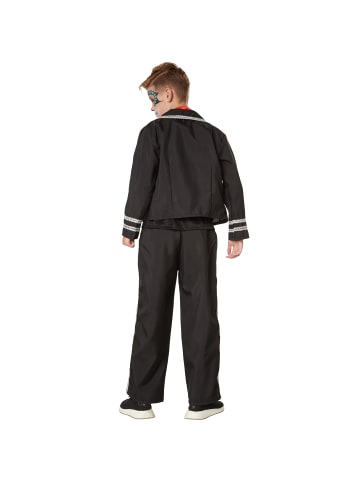 tectake Edelmann/Kavalier, in der Farbe schwarz/rot, Gr. 140 (9-10 Jahre)