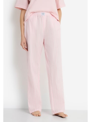 Copenhagen Studios Pyjamahose in rosa gestreift