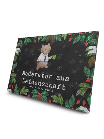 Mr. & Mrs. Panda Tee Adventskalender Moderator Leidenschaft mit ... in Kreidetafel