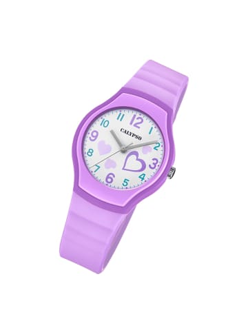 Calypso Analog-Armbanduhr Calypso Junior lila mittel (ca. 31mm)